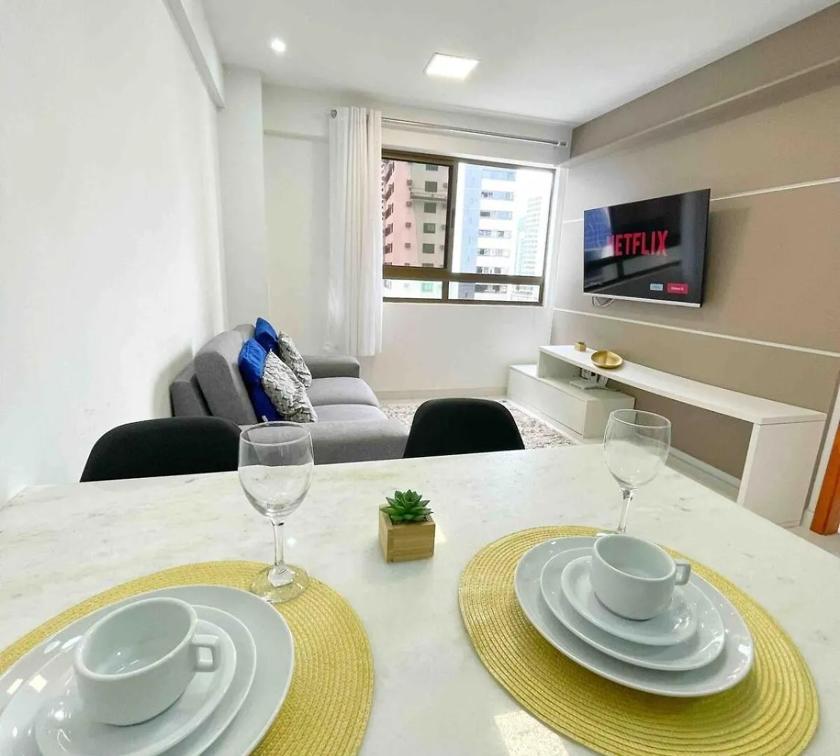 Baia 504 - Apt Lindo Em Porcelanato, No Melhor De B. Viagem Recife